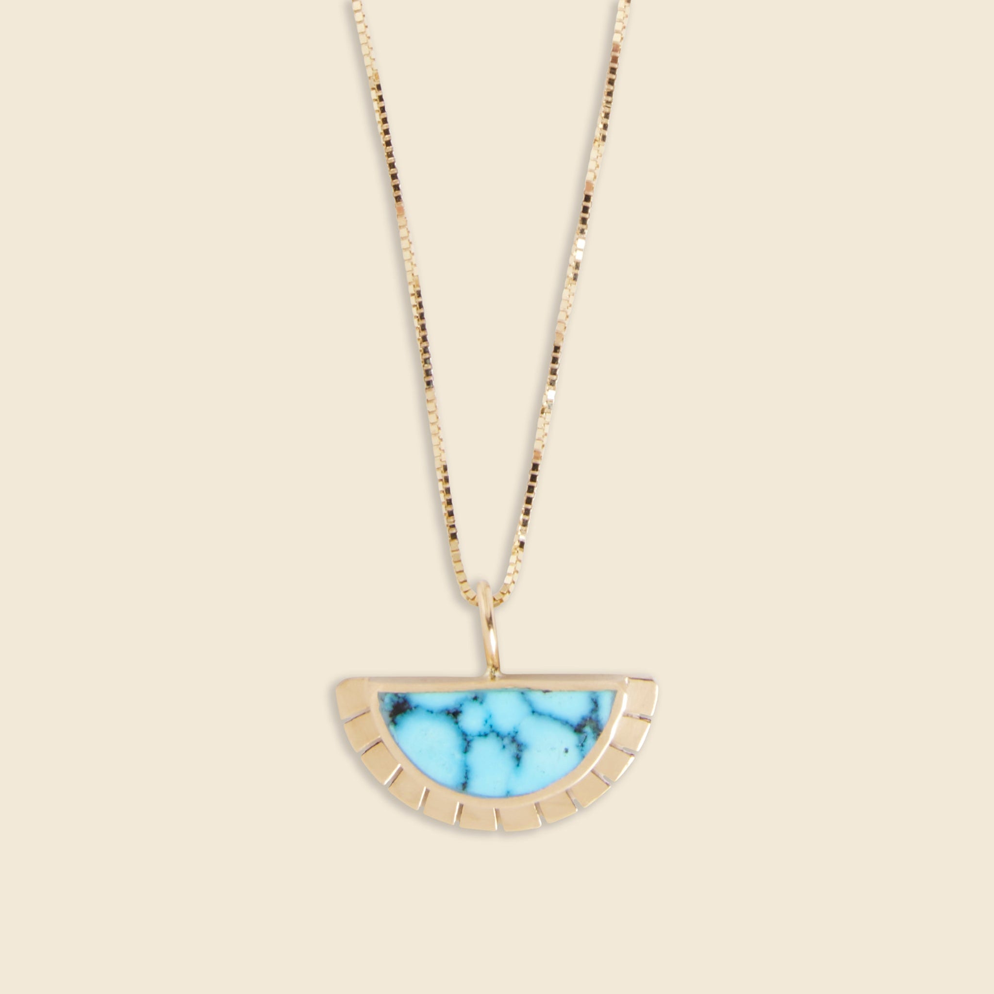 Selene Necklace - Kingman Turquoise - Young in the Mountains - STAG Provisions - W - Accessories - Necklace