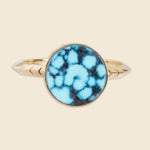 Circ Ring - Kingman Turquoise - Young in the Mountains - STAG Provisions - W - Accessories - Ring