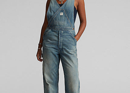 Selma Overall - Beasley Wash - RRL - STAG Provisions - W - Onepiece - Overalls